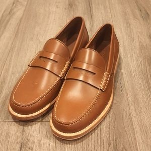 Coach Leather Penny Loafers
